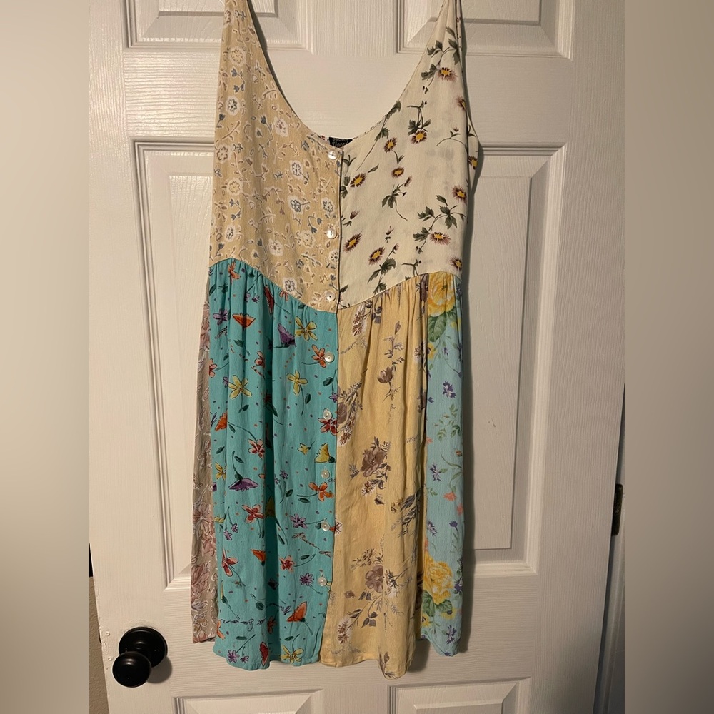 Sacred Thread Boho Patchwork Dress - image 1